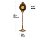 Load image into Gallery viewer, Vintage Gear Standing Clock
