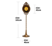 Vintage Gear Standing Clock