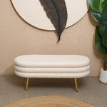Load image into Gallery viewer, Snowdrift Accent Bench
