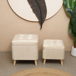 Load image into Gallery viewer, Velvet Dream Ottoman Set
