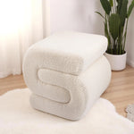 Load image into Gallery viewer, The Cloud Loop Boucle Ottoman
