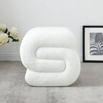 Load image into Gallery viewer, The Cloud Loop Boucle Ottoman
