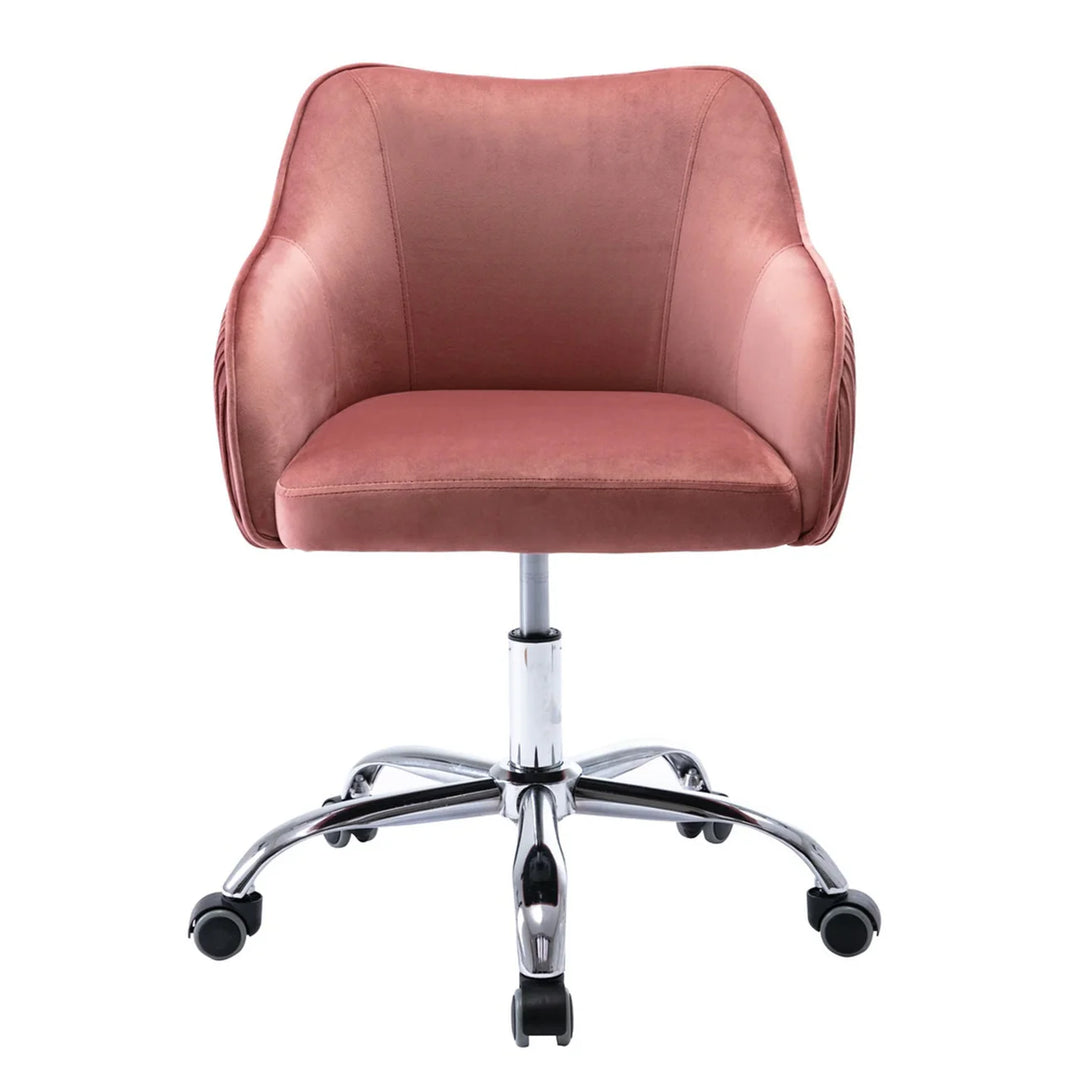 The Chloe Velvet Swivel Chair