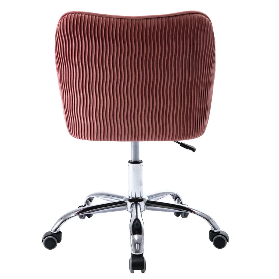 The Chloe Velvet Swivel Chair