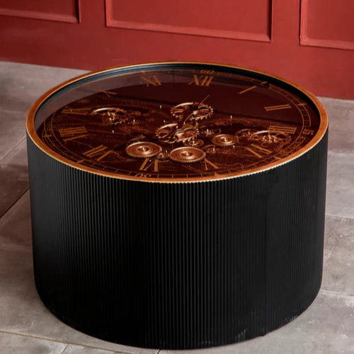 Roman Luxe Timepiece Center Table- BIG